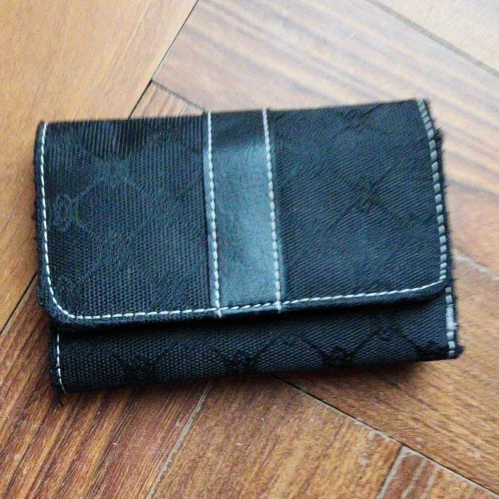 Target Small Black Fold-Up Wallet